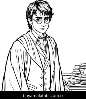 Harry Potter boyama sayfası,  coloring page, , 