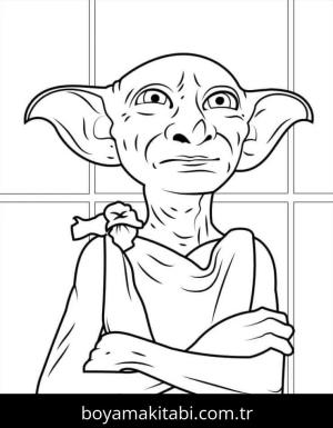 Harry Potter boyama sayfası – çocuklar için, çizgi film temalı