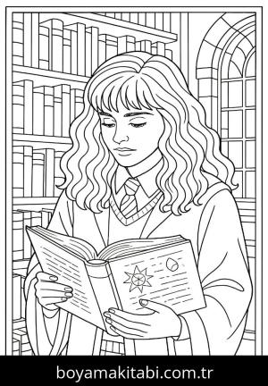 Harry Potter boyama sayfası,  coloring page, , 