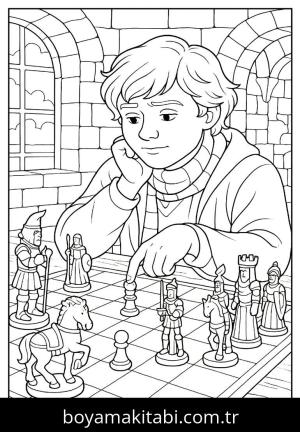 Harry Potter boyama sayfası,  coloring page, , 
