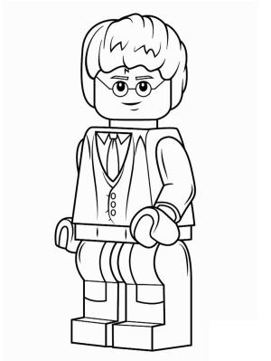 Harry Potter boyama sayfası,  coloring page, Lego Harry Potter, 