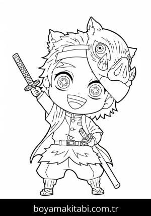 Hashibira Inosuke boyama sayfası 48147,  coloring page, 