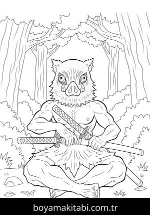 Hashibira Inosuke boyama sayfası 48146,  coloring page, 