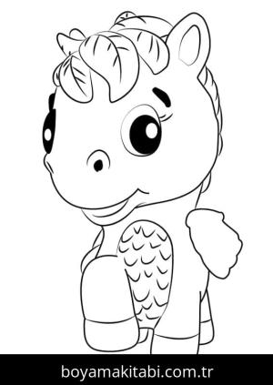 Hatchimals boyama sayfası – evde etkinlik, ücretsiz yazdır