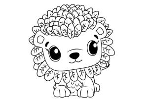 Hatchimals boyama sayfası,  coloring page, Hatchimals’taki Leoriole, 