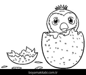 Hatchimals boyama sayfası – yaratıcılığı geliştirir, keyifli zaman