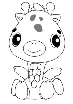 Hatchimals boyama sayfası,  coloring page, Hatchimals Girreo Ücretsiz, 