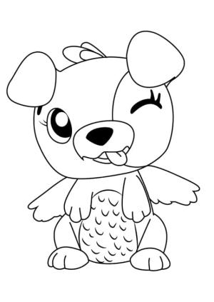 Hatchimals boyama sayfası,  coloring page, Hatchimals Kukla Yazdırılabilir, 