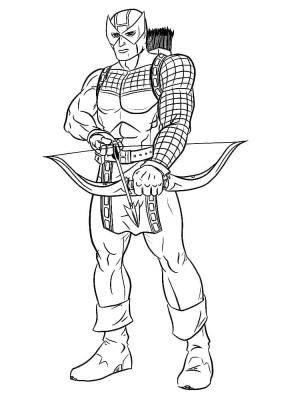 Hawkeye boyama sayfası,  coloring page, Ücretsiz Hawkeye, 