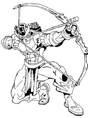 Hawkeye boyama sayfası,  coloring page, Süper kahraman Hawkeye, 