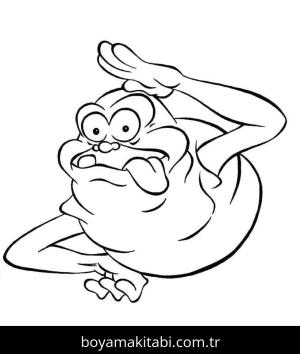 Hayalet Avcıları boyama sayfası – kolay boyama, eğitici aktivite