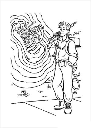 Hayalet Avcıları boyama sayfası,  coloring page, Çocuklar İçin Ücretsiz Hayalet Avcıları, 