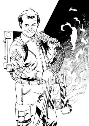 Hayalet Avcıları boyama sayfası,  coloring page, Dr Peter Venkman Hayalet Avcıları, 