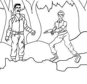 Hayalet Avcıları boyama sayfası,  coloring page, Hayalet Avcıları İçin Ücretsiz, 