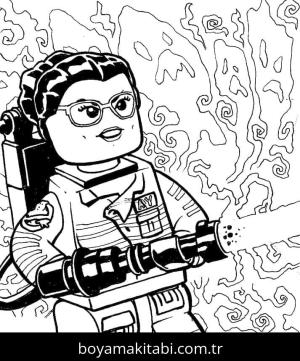 Hayalet Avcıları boyama sayfası – yaratıcılık, eğlenceli etkinlik