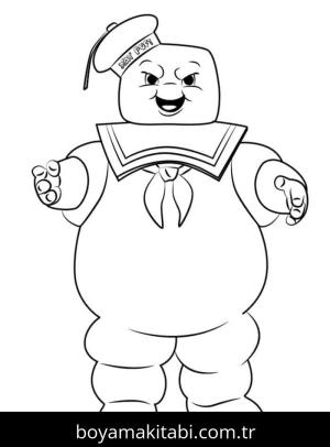 Hayalet Avcıları boyama sayfası – evde etkinlik, ücretsiz yazdır