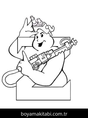 Hayalet Avcıları boyama sayfası – ücretsiz yazdır, boyama etkinliği