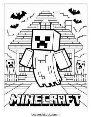 Hayalet boyama sayfası – eğitici aktivite, yaratıcılık