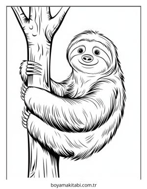 Hayvanlar boyama sayfası – el becerilerini geliştirir, boyama çalışması