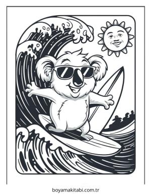 Hayvanlar boyama sayfası – yaratıcılık, eğlenceli etkinlik