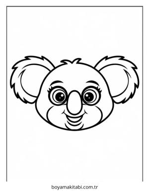 Hayvanlar boyama sayfası – sanatsal çalışma, çocuklar için