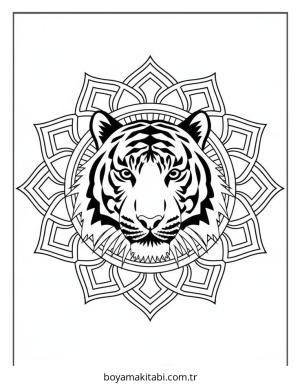 Hayvanlar boyama sayfası – PDF indir, sevimli karakter