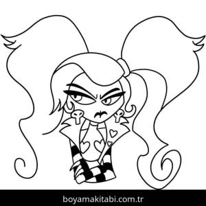 Hazbin Hotel boyama sayfası – keyifli zaman, renkli çizimler