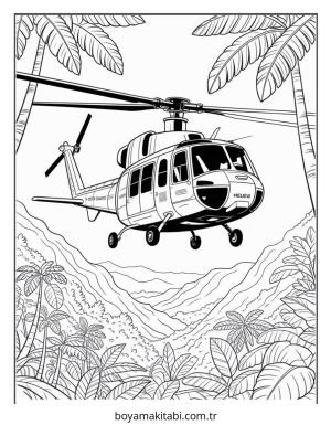 Helikopter Boyama