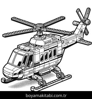 Helikopter boyama sayfası,  coloring page, , 
