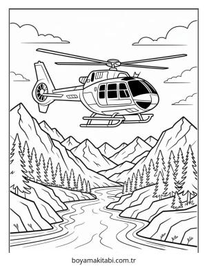 Helikopter Boyama