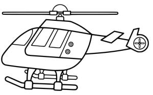 Helikopter boyama sayfası,  coloring page, Helicóptero Fofo, 