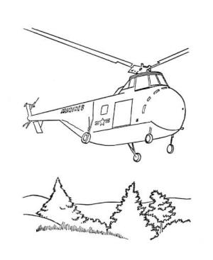 Helikopter boyama sayfası,  coloring page, Ordu Helikopteri, 