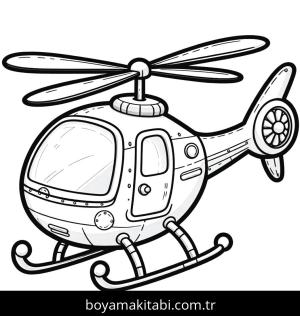 Helikopter boyama sayfası,  coloring page, , 
