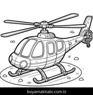 Helikopter boyama sayfası,  coloring page, , 