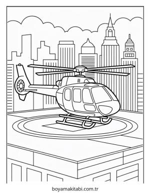 Helikopter Boyama
