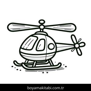 Helikopter Boyama