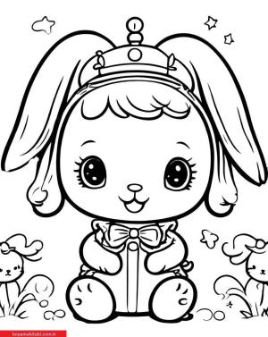 Hello Kitty boyama sayfası, Hello Kitty coloring page, , 