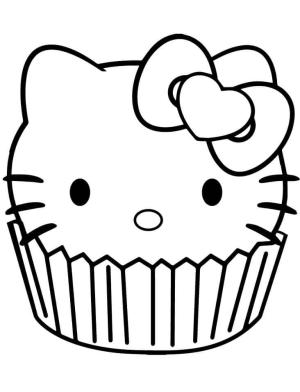 Hello Kitty boyama sayfası, Hello Kitty coloring page, Merhaba Hello Kitty,