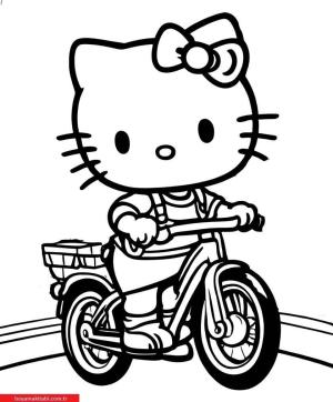 Hello Kitty boyama sayfası, Hello Kitty coloring page, , 