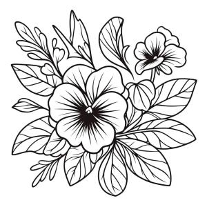 Hercai Menekşe boyama sayfası, coloring page, Hercai Menekşe ücretsiz yazdırılabilir,