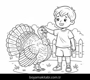 Hindi boyama sayfası – el becerilerini geliştirir, boyama çalışması