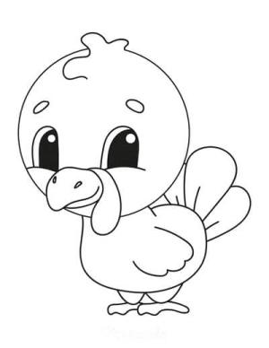 Hindi boyama sayfası,  coloring page, Bebek Türkiye Gülümseyen, 