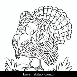 Hindi boyama sayfası – PDF indir, sevimli karakter