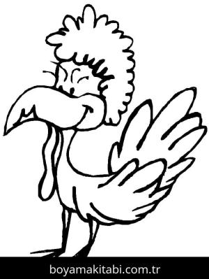 Hindi boyama sayfası – basit çizim, kolay boyama