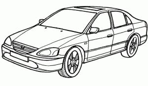 Honda boyama sayfası,  coloring page, Honda Anlaşma Tipi r, 