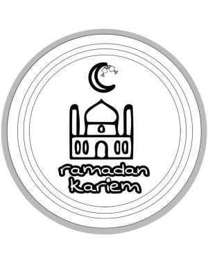 Hoşgeldin Ramazan boyama sayfası,  coloring page, Ramazan kareem boyama sayfası, 