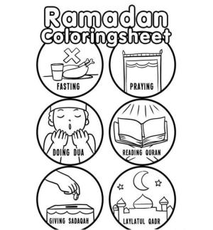 Hoşgeldin Ramazan boyama sayfası,  coloring page, Ramazan için Etkinlikler, 