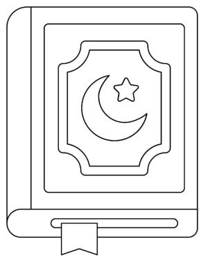 Hoşgeldin Ramazan boyama sayfası,  coloring page, Kutsal kitap, 