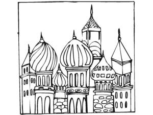 Hoşgeldin Ramazan boyama sayfası,  coloring page, Doğu camisi., 