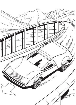 Hot Wheels boyama sayfası,  coloring page, Hot Wheels 2, 